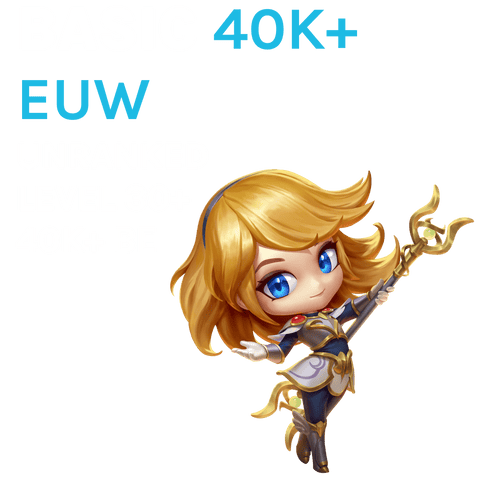 Unranked EUW LoL account for sale - perfect for starting fresh and ranking up